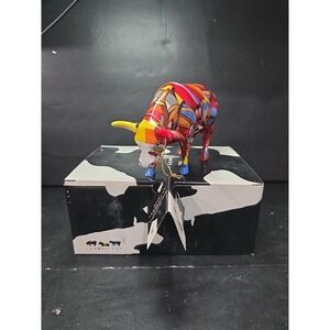Cow Parade Psycowdelicowwow Figurine, Westland Giftware, #7303, Box/Tag